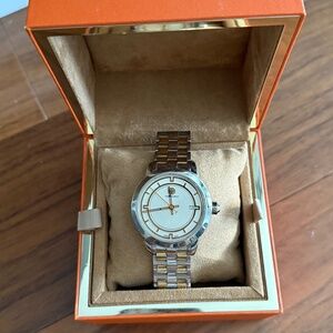 Tory Burch Silver & Gold WATCH